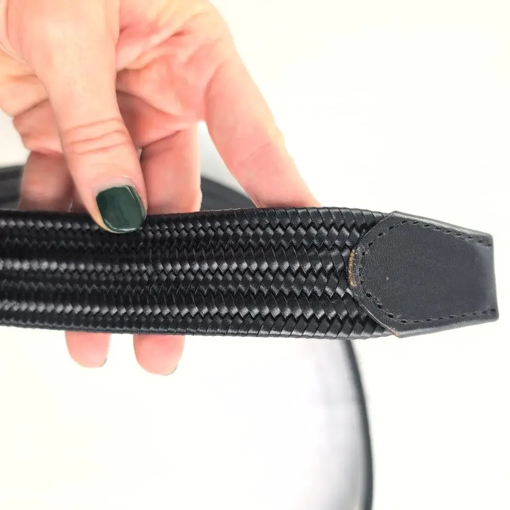 Arnold Palmer Bonded Leather Black Golf Belt Men's Size 36-38 9-BE04691AQ